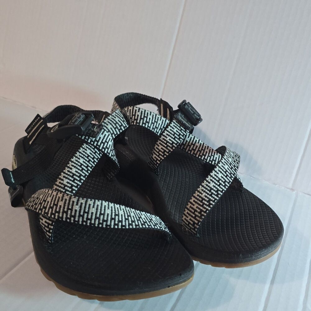 Chaco Z/Cloud Sandals Women's Size 7 Black Athletic Outdoor Hiking Water Shoes - Picture 1 of 7